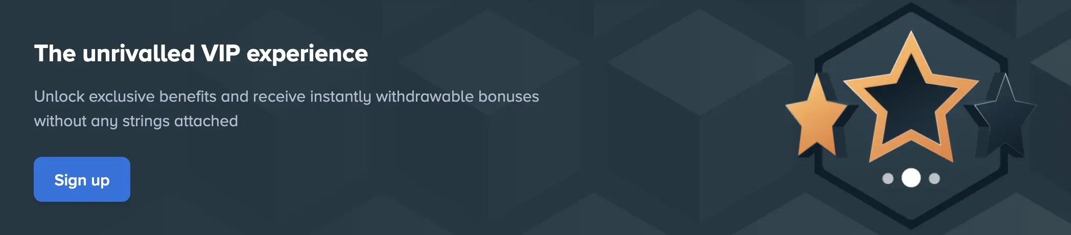 VIP promo offer